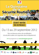 Quinzaine de la sécurité routière en Ille-et-Vilaine du 13 au 29 septembre 2012