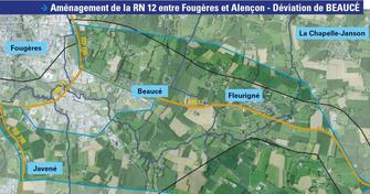 RN12: Aménagement de la déviation de Fougères/Beaucé -Nouvelle réunion du comité de suivi des études