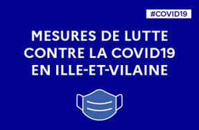 COVID19 | Renforcement des mesures pour faire face à l’épidémie de COVID-19 en Ille-et-Vilaine