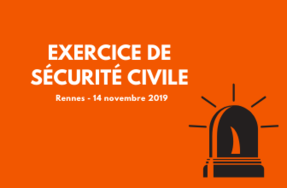 Exercice de sécurité civile à Rennes
