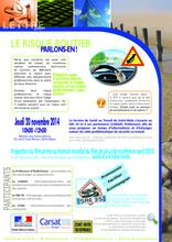 Programme - Réunion - Risque routier, 20.11.2014