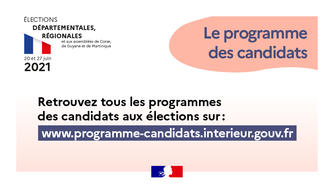Élections départementales et régionales 2021 | Consultez les programmes des candidats